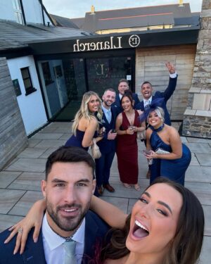 Millie Court Instagram - The most beautiful day yesterday celebrating Mr & Mrs Nolan 🤍💍❄️