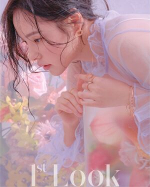 Min Hyo-rin Instagram - 🌱봄비처럼 싱그러운 촬영 항상 감사합니다💕🌸☘️ @1stlookofficial @diame_official