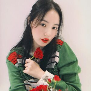 Min Hyo-rin Instagram - 똑같은 레드는 없잖아용??이힛✌🏻🌹💋🌹💋 @diormakeup #rougediorultracare
#울트라벨벳틴트 #999호
#ad