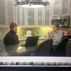 Mina Starsiak-Hawk Instagram - Steve sent me this clip from the hour long video of me telling him I was pregnant with Jack ON CAMERA filming Good Bones. We were living in my house and were deciding to build our dream house together right next door. We were baaaabies! 😂 I had kept it from him for 2 days. Longest two days ever!