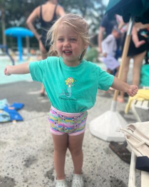 Mina Starsiak-Hawk Instagram - I was busy being unhinged over her birthday last week but I hear today is National Daughters Day so I’ll use this time to say, as far as daughters go, this is one for the record books y’all!
::::::
She has changed my life and made me better in so many ways and I can’t ever imagine her not being my tiny best friend 🤍 She’s funny and fearless and wild and is going to disrupt this world in all the best way.
::::::
She will never question a day in her life how loved she is.  So, here’s to National Daughters Day and my Charlotte Drew!
