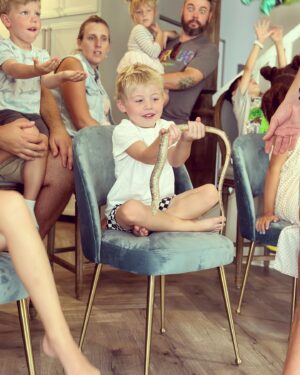 Mina Starsiak-Hawk Instagram - Best 5th Birthday Party EVER! 
::::::
Jack has such an amazing village 🤍 Thank you all for being his people!
::::::
Make sure to swipe through the carousel to see the MASSIVE snake 🐍