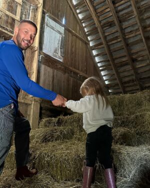 Mina Starsiak-Hawk Instagram - It’s this man’s 42 Birthday today 🤍
::::::
Happy Birthday to one of the strongest men, most amazing dads and ride or die partner I’m lucky enough to call my own!
::::::
Let’s show him some love today y’all! 👇🏼👇🏼👇🏼