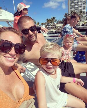 Mina Starsiak-Hawk Instagram - It’s this man’s 42 Birthday today 🤍
::::::
Happy Birthday to one of the strongest men, most amazing dads and ride or die partner I’m lucky enough to call my own!
::::::
Let’s show him some love today y’all! 👇🏼👇🏼👇🏼