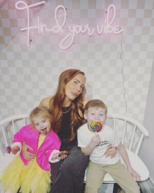 Mina Starsiak-Hawk Instagram - Friends & Family Soft Opening @twochicksdistrictco in our new Noblesville location 🩷 So excited to be open to the public 3/1!!!!
::::::
Big thank you to @brittanyldelucio and @lexeelooo for making this happen with me and for my lovely hubby @srhawk2003 for putting up with all of my shenanigans and holding down everything on the home front these last couple weeks, and always 😘