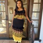 Mindy Kaling Instagram - Looking summery but tbh still very cold. Icy feet and hands.