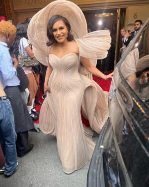 Mindy Kaling Instagram - They say it takes a village but in this instance it was just me. No help.