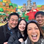 Ming-Na Wen Instagram – Family Fun!! We loved playing #mariokart as a family when the kids were younger, so visiting the Super Nintendo World at Universal Hollywood was a blast! 👍🏼👏🏼

I really love it when the kids are home and the four of us are together, even if it’s just for a week over Spring Break. They’re the most awesome young adults now. I feel blessed and grateful that they still enjoy hanging out with their mom and dad.❤️🥰❤️