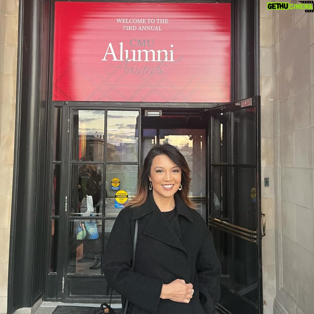 Ming-Na Wen Instagram - MORE #PittsburghPride!🙌🏼❤️ Last month, I was honored with a @carnegiemellon alumni award. My heart swells with gratitude. Quite a journey for this Chinese-American who have had many obstacles and struggles pursuing my dream to be an actress. To be back on stage at the Kresge Theatre where I honed my craft so many years ago to accept this award was a bit surreal, emotional and beautiful. This recognition means the world to me. What a spectacular journey! Thank you, #CMU!!❤️🖤❤️🖤 Truly a special night. -Love that Eric was able to come out and share this memorable event with me.🥰❤️ -Grateful to have my "cheerleader mom," Dr. Judy Hulick, (she's my Mt Lebanon HS Latin teacher) and her daughter Rachel for joining in the celebration. -Reuniting with my dance teacher, Judy Conte!❤️ -Fun meeting everyone, especially the @cmudrama students. Watch out world! New great talents coming your way! -Thank you, @robearamirez, for hosting our q&a panel. You're awesome! -Thank you, Carolyn Hess Abraham, for all you do! -Thank you to the CMU alumni board and @carnegiemellonalumni for choosing me among so many incredible alums honored this year. Thank you, Dean Poole, for hosting lunch for us honorees. -Thankful, #CMU, for the training, the forever friends and the wonderful teachers. A proud alum here. GO, TARTANS!!👏🏼💪🏼🥰❤️