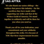 Ming-Na Wen Instagram - Grateful. Thank you to all @sagaftra members for staying strong together. Thank you to our remarkable committee negotiators for their hard work fighting for us. Thank you to our sister unions for their support and sacrifices. Woohoo!!! Time to celebrate a historical win for a fair deal and looking forward to everyone getting back to work! 👏🏼👏🏼👏🏼🥰❤️🥰❤️💪🏼💪🏼💪🏼👍🏼👍🏼👍🏼🎉🎉🎉🥳🥳🥳🥰❤️🥰