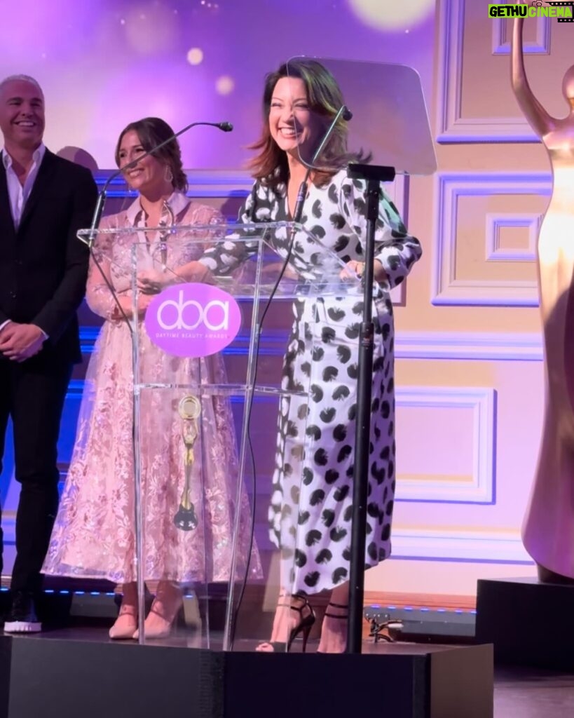 Ming-Na Wen Instagram - So happy and proud of my dear friend, @chazdean. Well deserved award! You are outstanding in every way, but definitely Outstanding in Styling and Color! #daytimebeautyawards