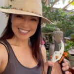 Ming-Na Wen Instagram - Garden Girl Time! Happiness is seeing my beautiful flowers bloom. 🌹🌸💐🌺🌷🪻 Empty Nester: Day 1 Let's see how much I get done. Maybe not do anything at all!😁
