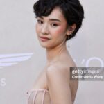 Minnie Mills Instagram - Always an honor @goldhouseco <3 thanks for a golden night ✨ Big big thanks to my wonderful team: Styling: @sarahslutsky asst. @carlee___ @miacstella Makeup: @danielcoronadobeauty Haircut: @danawillcutyou Photos: @cxchoi