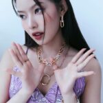 Mint Suchada Sonpan Instagram - 💐 #ELLEThailand #TiffanyAndCo #Mabelz_PiXXiE #PiXXiE