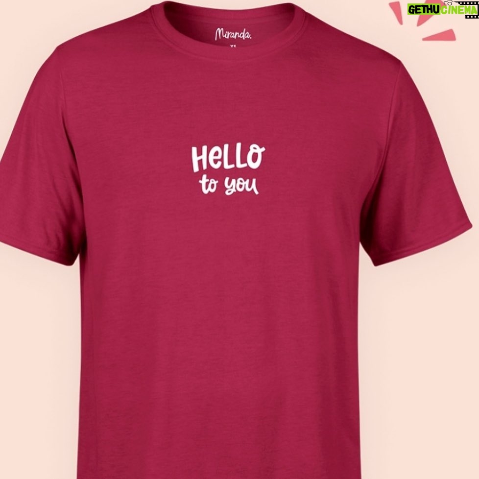 Miranda Hart Instagram - Hello to you. This tee available @themirandashop and my shop supports @astriidcharity who helps people with long term illness get back into the workplace and find meaning with employers who will work with their needs. They don’t have government funding despite meeting such a vital need. They need help. If you have a chronic illness do get in touch with them. If you know people who suffer and can support them then please do. And perhaps consider a tee shirt too. Having ‘hello to you’ on a shirt reminds me that anyone we pass in the street can be suffering and a little hello is never wasted or unappreciated. Goodbye to you for now! ❤️❤️