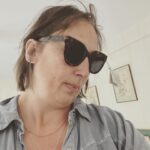 Miranda Hart Instagram - Was trying to send someone photos of new sunglasses to see if they suited me ! And I think this is most definitely my album cover…. (Do musicians ever say that about photos?). It’s rock but not getting it quite right and that’s my brand…. I also could at quick glance easily be mistaken for an ageing male rock star and that feels on brand too….