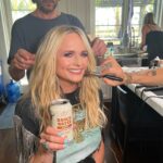 Miranda Lambert Instagram – #ad Getting ready for the show with a Lone River @ranchwater. Excited to see y’all soon! Far West Spirits LLC, Houston, TX Stagecoach Festival