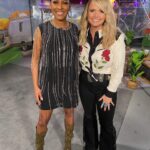 Miranda Lambert Instagram - @tamronhall hung out with us in Vegas for a day to give y’all an in-depth behind the scenes look at Velvet Rodeo! Tune in to @tamronhallshow tomorrow to watch. Las Vegas, Nevada