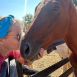 Miranda Lambert Instagram - Some Fall fav’s 🍁🍂🧡 @brendanjmcloughlin in his happy place😍 Mutt butt sunset ☀️ @muttnation @aaronraitiere puttin some more songs in my old pink guitar First time writing with dean dillon! 🤠hero Cowboy kisses 🐴 Casserole @wandajunehome Hay girl hay🙋‍♀️ @idyllwind Making songs with @ashleymonroemusic 🎶 Pasture party 🐴🐶 Couch potato 🐶