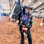 Miranda Lambert Instagram - First horse show since 2019! What a weekend. Thanks @samanthacrook1 for helping us get back in show mode! Gypsy Vanner’s forever💕🦄 Grady County Fair Grounds