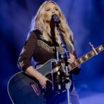 Miranda Lambert Instagram - Fringe & fire on Friday in Vegas ✨ 📸 @juliadrummond Las Vegas, Nevada