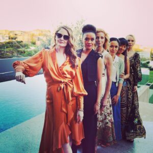 Miranda Otto Instagram - Mabuhay Squad. Wish I had one with @sanadanielle as well. Thanks so much for watching. If you haven’t binged on @sbsondemand see you this week on @sbs_australia 830pm Thursday. 👠🎬🎉👗🇦🇺🇵🇭🔥💰💎💎💎💎 #mabuhay #mabuhaysquad #sbs #theunusualsuspects #bossbitch