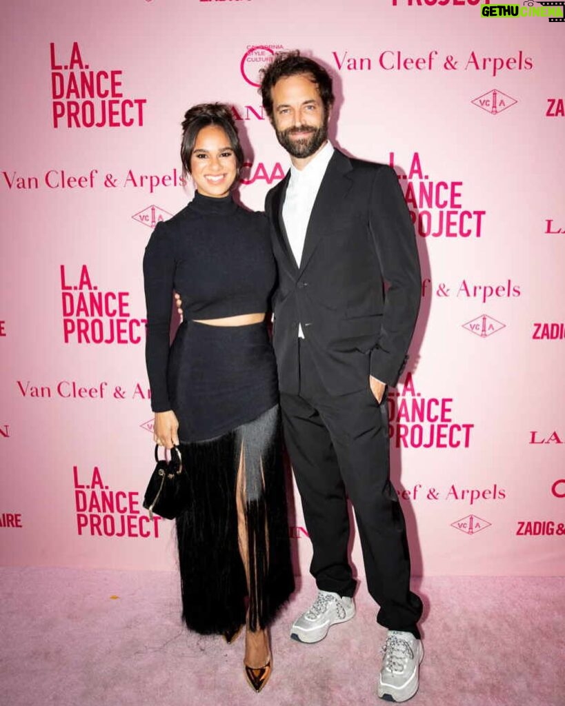 Misty Copeland Instagram - Such an incredible night at the @ladanceproject’s annual gala, thank you for honoring me and continuing your mission to make dance more accessible in LA ❤️ Outfit @patbo Bag @jimmychoo Shoes @maisonernest Jewelry @vancleefarpels Styled by @kahlihaslam Hair @hairbyruslan Makeup @autumnmoultriebeauty