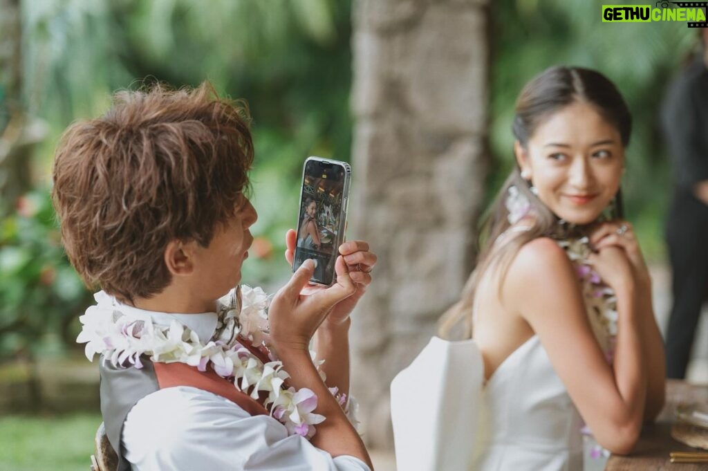 Miyū Ikeda Instagram - ． 何から載せて良いかわからない ハワイ挙式の画角横バージョンの写真たち💒🌺 写真もまだまだあるし ピン写真と共に美容のこととかも投稿していくので 飽きずにまだお付き合いください♡笑