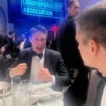 Molly Ringwald Instagram - What a fun night celebrating our first amendment' Biden and Jost both knocked it out of the park. ⚾️Congratulations to all of the scholarship recipients! 📰Thank you ABC for having us at your table. Very happy that I got to have the cutest prom date in @paniogianopoulos #whitehousecorrespondentsdinner #freepress #nerdprom2024