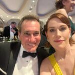 Molly Ringwald Instagram - What a fun night celebrating our first amendment' Biden and Jost both knocked it out of the park. ⚾️Congratulations to all of the scholarship recipients! 📰Thank you ABC for having us at your table. Very happy that I got to have the cutest prom date in @paniogianopoulos #whitehousecorrespondentsdinner #freepress #nerdprom2024