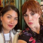 Molly Ringwald Instagram - Werking the angles with Ming Ye the magical unicorn 🦄 (according to @zoecassavetes 💗)