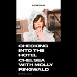 Molly Ringwald Instagram - What a ridiculously fun shoot! Link in bio. #coveteur #fashion #chelseahotel