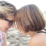 Molly Ringwald Instagram - Butting heads with my firstborn love 💕 #tbt