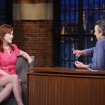 Molly Ringwald Instagram - Tonight on Seth Myers! Photo: Lloyd Bishop