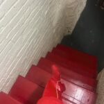 Molly Ringwald Instagram - When you and your new red Rachel Comey boots match the stairwell you have to document. ♥️