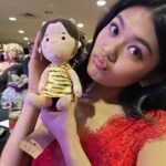 Momona Tamada Instagram - the children’s and family emmys!! thank you for such a great night #childrensemmys 💫❤️ i feel so grateful to have been nominated again this year!! a huge congrats to the oni team for taking home 3 emmy wins! what an incredible way to close the chapter that has been ~oni: thunder god’s tale~ ❤️ i love you all ❤️ a special shout out to @dicetsutsumi -this project connected with my childhood in more ways than you could imagine. thank you for allowing me to be a part of it❤️🌙 👗 @rodarte @samanthamcmillen_stylist thank you for this gorgeous dress !!! i didn’t wanna take it off :) 💗 🎀 💄 @fa.rm.er @yukari.makeup thank you both for making me look pretty heheheee!!