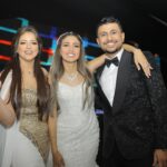 Mona Farouk Instagram - فرحانه ليكم من قلبي 🤍 يارب اشوفكم اسعد اتنين في الدنيا 🤲🏻 انتو وكل حبايبي الف مبروووووك @alighozlanofficial @farahshabaann ‏Photography: @islammagdyphotographer ‏Dress: @ahmedfayezofficial ‏Makeup artist : @rehamsaalah ‏Hairdresser: @lebanese.beautycenter