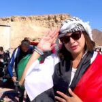 Mona Farouk Instagram – تحيا #مصر 🇪🇬 تحيا #فلسطين 🇵🇸 🖤🤍❤️💚#مني_فاروق  #mona_farouk