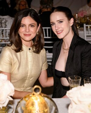 Monica Barbaro Instagram - The most elegant evening in a garden of all places (my favorite!).

Thank you @diorbeauty @brooklynbotanic and Jean Michel Othoniel for the gorgeous setting.

Also @rachelbrosnahan and @karleefomo for making me feel at home away from home and of course @bridgetbragerhair and @samanthalmua for the glam.