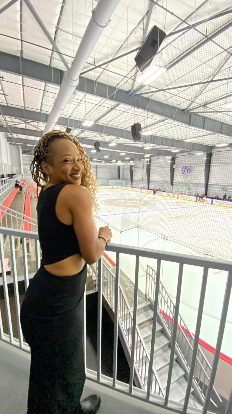 Monique Coleman Instagram - ✨ Champs Camp 2023 ✨ What. A. Day!!! Never in my life did I imagine spending the day with top @usfigureskating athletes — leading workshops on brand development, resilience, managing anxiety, and how my journey from being a Disney Actress to the United Nations Youth Champion (and everything in between) has led me here — to Team USA ⛸️😍🥹 I was SO inspired by everyone I met & I can’t wait to follow along and cheer for these athletes in the upcoming competition season! I even got to spend time on the ice & get pointers from the pros! I’m in AWE of this life & overwhelmed by what’s possible! Who knows, Adult Figure Skating may have a new competitor 😆 #MightyMo #thisis42 #skatingisforeveryone 🎥 @falonmei — thx for capturing the mo’ment 🙏🏾