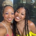 Monique Coleman Instagram - ✨ It was SO special to attend the launch celebration of @saintheron Small Matter Art Objects: Glassware 001 at the estate of California’s first black architect Paul R. Williams with my sis @domfishback ✨ “A House Is Not A Home” (2023) was inspired by the iconic Luther Vandross song and each glass object is a testament to the strength, beauty, and vibrancy of Black identity framed by artistic expression and heritage! I’m forever in awe of the intentional waves @solangeknowles x @saintheron is making across industries to center black excellence & advance the culture! 👗 @semsem 🙏🏾 @maisonpriveepr_la