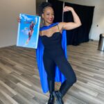 Monique Coleman Instagram - The Annual @lollipoptheater #SuperHero Reveal is one of my favorite events EVER!!! Each year #lollipoptheaternetwork partners with TOP Hollywood costume designers to help hospitalized children unleash their super powers! They co-design a costume & then the kids are photographed by the incomparable @brianbowensmith 🙌🏾 The image becomes a movie poster and we gather in Beverly Hills to meet the new heroes & see the results 🥹🎬♥️ This year was extra special because the kids got a visit from #Bumblebee @transformersmovie & I got to meet one of my personal heroes @phil_boutte who drew me as #MightyMo 😭♥️ Learn more about the incredible work of @lollipoptheater by visiting lollipoptheater.org