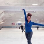 Monique Coleman Instagram - Unlocking new levels of JOY every time I get on the ice ⛸️ #mightymo #adultfigureskating #unspeakablejoy