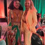 Monique Coleman Instagram - The 6th Annual @heirsofafrika #InternationalWomenofPower awards luncheon was a blessing to everyone who attended!!! We laughed, we cried, we danced, and we healed! We celebrated and adjusted each others crowns so that we can continue to go out into the world and spread more love and light! Bless you @koshiemills for casting this incredible vision and seeing it through year after year ✨👑 Thank you to @blackradiancebeauty for keeping us looking fresh throughout the day! And I’m sending so much to all the QUEENS who were in the room & those around the world! See you next year 👑✨👊🏾 Fit Details: 👗@rebeccacrewsofficial @elselingerie 💎@atranova_by_sheilab 🙏🏾 @maisonpriveepr_la