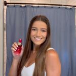 Morgan Simianer Instagram - Get ready with me to *hopefully* change my last name! I need a mood boost to go to the DMV again so I’m wearing my Yes I Am Bloom Up! fragrance by @cacharelparfums - it is the perfect mix of fizzy, floral & fruity and gives me an instant burst of confidence 🌸 #CacharelPartner #YesIAmBloomUp #CacharelSummer