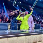 Motsi Mabuse Instagram - Can’t touch this! Jury-90s-Power 🪩❤️ #LetsDance #RTL #Tanzshow #LetsDanceBackstage #MotsiMabuse #JorgeGonzalez #JoachimLlambi