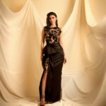 Mouni Roy Instagram - 🖤 In Full Bloom 🖤 @graziaindia #GYFA Styled by @thetyagiakshay #TeamTyagi @dhwanii.jain @lifestylebee_ Sourced with @rhiakapoor Outfit by @marchesafashion Heels by @oceedeeshoes Makeup by @chettiaralbert @assu_artistry Hair by @bhavyaarora @_parveenverma Photography by @gohil_jeet
