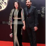 Mounia Lamkimel Instagram - @marrakechfilmfestival 💍: @naamanadil 👗: @zor.creations 👔: @zaim_lux #marrakechfilmfestival #red_carpet #20th #edition #mounia_lamkimel #mounialamkimel #مونية_لمكيمل #couple #couples #couplephotography #festival #vibes