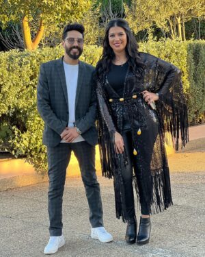 Mounia Lamkimel Instagram - Partners 🖤✔️
@naamanadil 
@rachid.asry 
@mostapha_smihri 
Tenue :l’adorable @zor.creations 
Maquillage et coiffure : le talentueux @halim_barakat_official 

#couple #couples #couplelove #black #blacklove #husbandandwife #ihavethebesthusband #mounialamkimel #mounia_lamkimel #adilnaaman #adil_naaman #machy #machymachy #newbalance #newlook #actor #actress #actresses