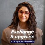 Mrunal Thakur Instagram - Give your eyewear a stylish boost with @lenskart’s exchange offer! Just bring your old glasses to your nearest store or register online 🫶 So, go & get yourself a timeless classic now! 😍 #ExchangeOffer #Lenskart #Eyewear Exhange Offer, Lenskart, Eyewear, Style Upgrade